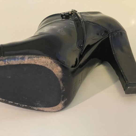 Prada black patent leather booties size 39 (8 - 8 1/2 US) - Picture 5 of 7